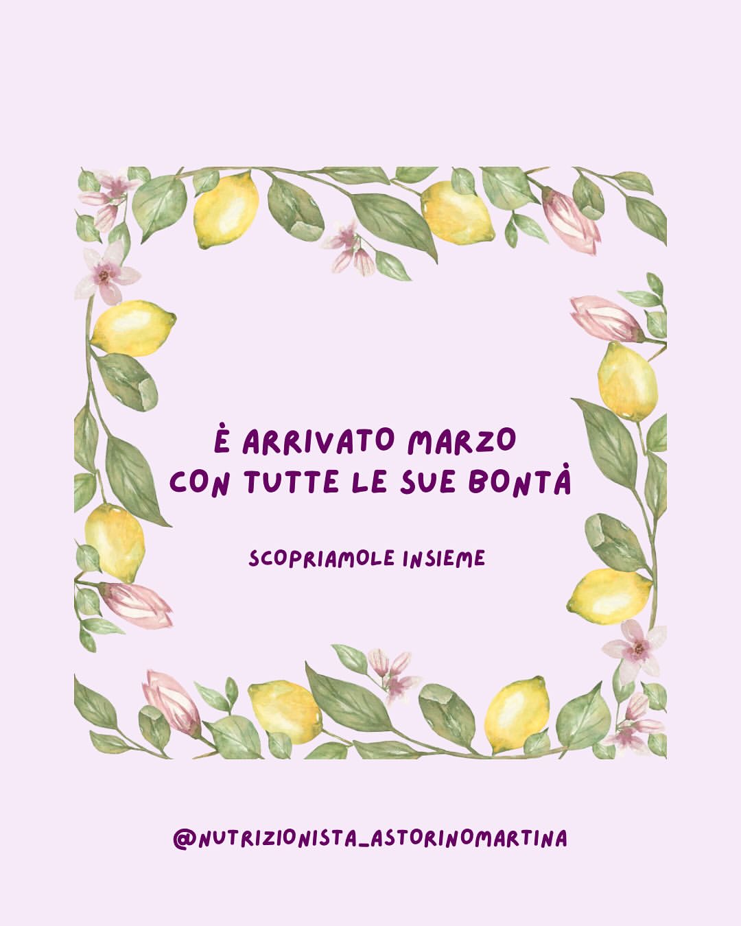 Post Alimenti Marzo